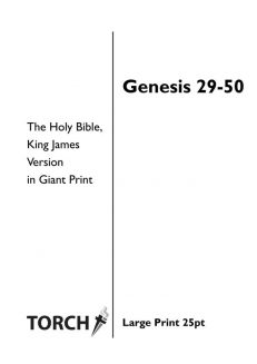 BIBLE KJV (01) Genesis 29-50 (25pt)