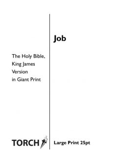 BIBLE KJV (18) Job (25pt)