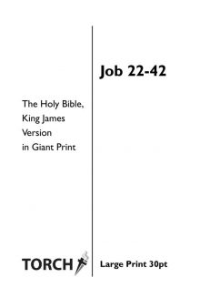 BIBLE KJV (18) Job 22-42 (30pt)