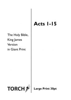 BIBLE KJV (44) Acts 1-15 (30pt)