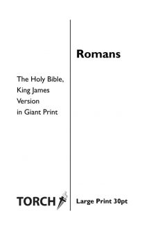 BIBLE KJV (45) Romans (30pt)