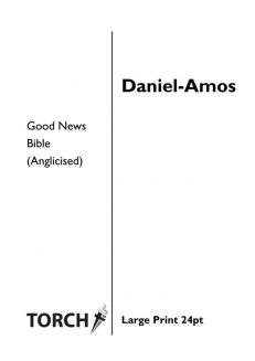 BIBLE GNB (27-30) Daniel - Amos (24pt)