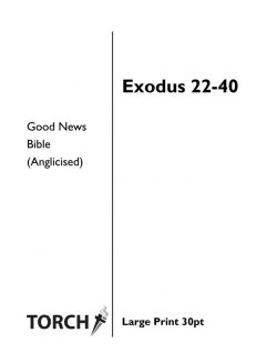 BIBLE GNB (02) Exodus 22-40 (30pt)