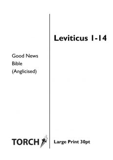 BIBLE GNB (03) Leviticus 1-14 (30pt)