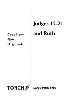 BIBLE GNB (07-08) Judges 12-21 & Ruth (30pt)