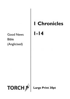 BIBLE GNB (13) 1 Chronicles 1-14 (30pt)