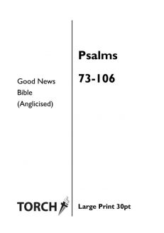 BIBLE GNB (19) Psalms 73-106 (30pt)