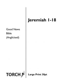BIBLE GNB (24) Jeremiah 1-18 (30pt)
