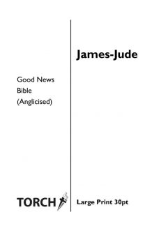 BIBLE GNB (59-65) James - Jude (30pt)
